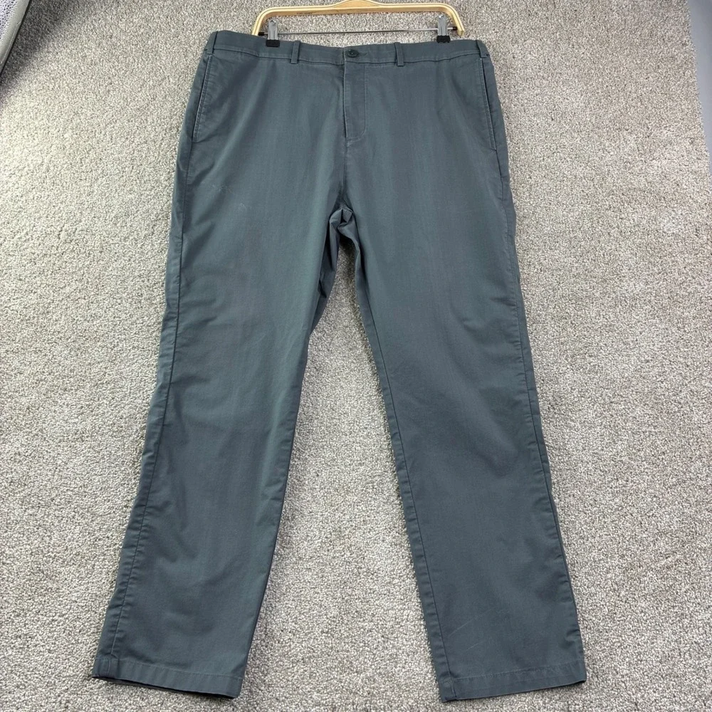 Hill City Size 38x31 Slate Gray Tech Chino Pants Stretch Commuter Travel